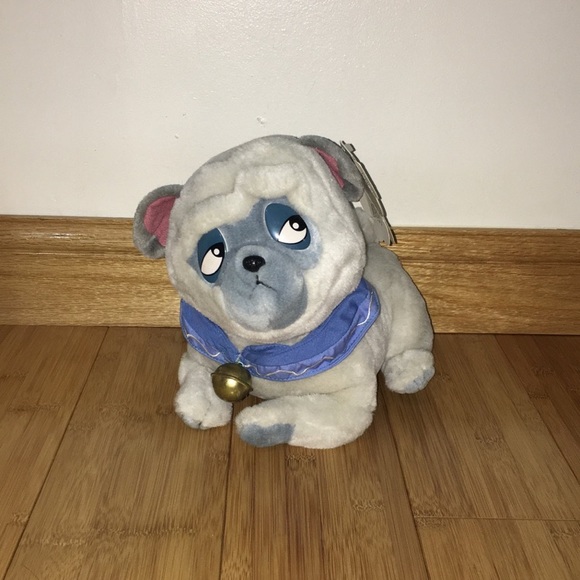 Disney Vintage Pocahontas Percy the Dog Plush - Picture 1 of 7